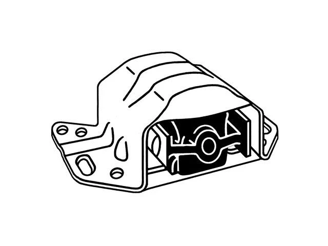 Westar 13YZ28K Front Engine Mount Fits 1973-1978 Pontiac Catalina Engine Mount - Image 1 of 1