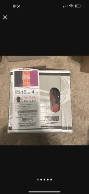 Storm Super Soniq Bowling Ball 1st Quality | 15 Pounds | - Image 1 of 3