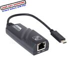 Type C USB 3.1 Gigabit RJ45 Ethernet Lan Cable Hub To 1000Mbps for PC CellPhones