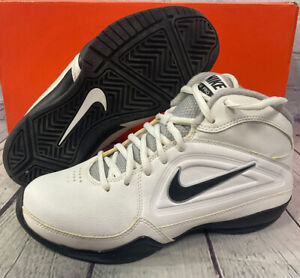 NEW Youth Nike AV Pro 3 Grade School Preschool Basketball Shoes White/Black 6.5Y