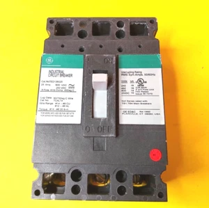 ⚡GENERAL ELECTRIC GE TED136025 25A 600VAC 250VDC 3POLIG TCAL14 SCHUTZSCHALTER⚡ - Bild 1 von 7