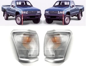 PAIR / SET TURN SIGNAL INDICATOR+LIGHT LAMPS 2PCS. FOR TOYOTA HILUX 1998-2001 - Picture 1 of 12