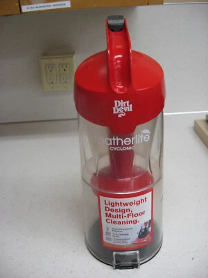 Apenas Usado Genuino OEM Dirt Devil Featherlite BOTE DE POLVO TAZA CONTENEDOR/LATA Foto 1 de 4