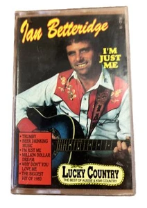 Cinta de casete australiana de música country Ian Betteridge I’m Just Me 1993 en muy buena condición - Imagen 1 de 5