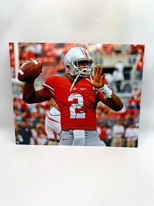Foto autógrafa firmada por Terrelle Pryor Ohio State Buckeyes 8x10 a prueba de certificado de autenticidad - Imagen 1 de 3