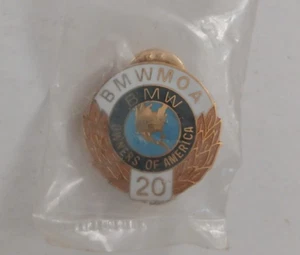 BMW MOA Owners of America American Motorcycle Association AMA 20 Year Pin - Picture 1 of 4