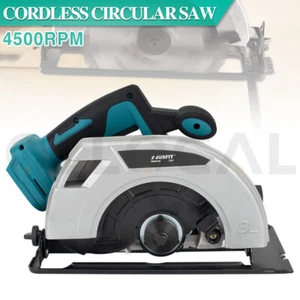 Cordless Circular Saw 7'' 185mm Brushless Wood Cutter For Makita 18V Battery - Picture 1 of 15