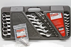 Vintage Craftsman 26pc Combination Wrench Set SAE 12pt Standard 946935 Sears - Bild 1 von 14