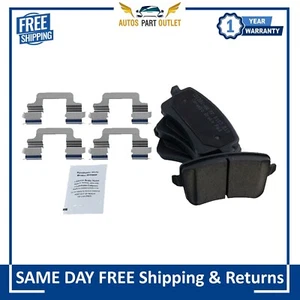 New Premium Posi Ceramic Brake Pad Set Rear For 2008-2017 Audi A4 A5 Q5 S4 - Picture 1 of 6