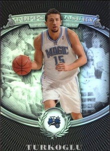2008-09 Topps Treasury Refractors Silver Basketball Card #36 Hedo Turkoglu /199