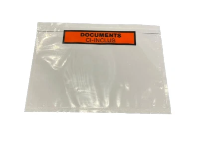 100 DOCUMENTS ENCLOSED Wallets Envelopes Self Adhesive A6 Printed  CI- INCLUS a7 - Image 1 of 2