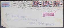 MayfairStamps US New York New York to Fréjus France Returned for Postage Cover a