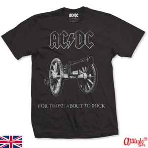 Camiseta ACDC Adulto - Oficial - Unisex - Camiseta ACDC - Para aquellos que están a punto de rockear - Imagen 1 de 2