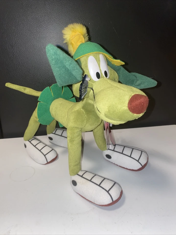 Looney Tunes Marvin The Martian Dog K-9 Bendable Plush Applause Office Cl10