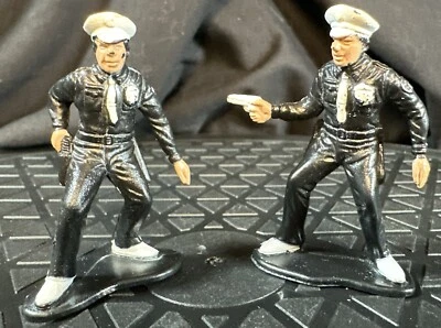 Tuff Ones Steel Police Juego Remco Police Hombres Figuras Pequeñas Foto 1 de 4