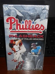PHLASHBACK 100 YEARS OF PHILADELPHIA PHILLIES MEMORIES VHS NEW SEALED - Picture 1 of 2