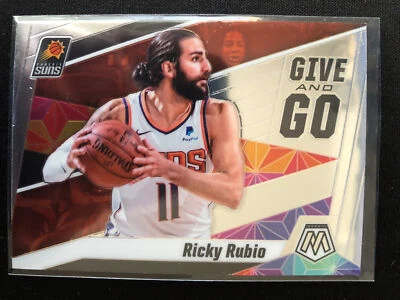 RICKY RUBIO GIVE AND GO 2019-20 MOSAIC SUNS TIMBERWOLVES - Image 1 of 2