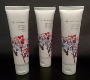 3- RED FLOWER Cleansing Hair Wash Shampoo w/ Palo Santo & B Vitamins 1.35oz Each - Picture 1 of 6