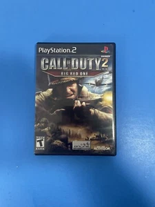 VIDEOJUEGO PS2 CALL OF DUTY 2 BIG RED ONE PLAYSTATION 2 2005 CON MANUAL. - Imagen 1 de 3