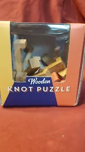 The Puzzle Club Wooden Knot Puzzle New In Box - Picture 1 of 5