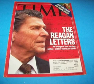 Time Magazine The Reagan Letters / General Wesley Clark Vintage 2003 - Picture 1 of 5