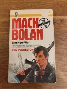 BOOK - Mack Bolan The Executioner #39 The New War Don Pendleton Paperback - Picture 1 of 5