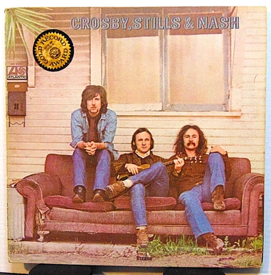 Crosby, Stills & Nash - S/T - 1969 Atlantic SD-8229 LP Vinyl Record Album - Image 1 of 4