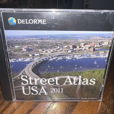 Delorme Street Atlas USA 2011 CD-ROM Has License Key - Image 1 of 4