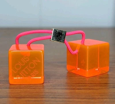 Louis Vuitton Acrylic Dice Hair Ties - Image 1 of 4