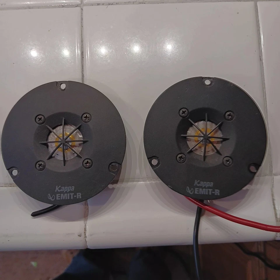 2 tweeters Kappa INFINITY EMIT-R - probado 902 5754 totalmente funcional Foto 1 de 4