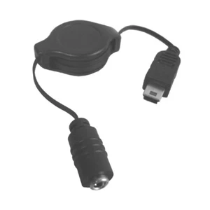 K09 Dc 3,5 1,35mm Prise Sur Mini USB 5pin Fiche Câble Adaptateur Extensible 80cm - Photo 1 sur 7
