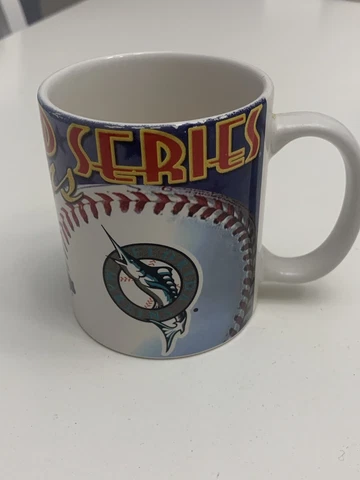 Vintage 1997 Florida Marlins World Champs Coffee Mug Baseball MLB Cover