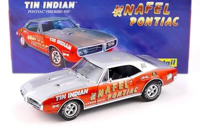 1:18 Exact Detail Pontiac Firebird 400 Tin Indian Knafel Pontiac red/ silver - Bild 1 von 4