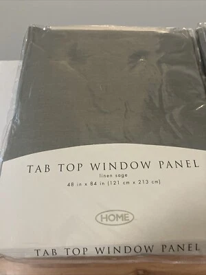 New Home tab top window drapes 48in X 84in - Image 1 of 4