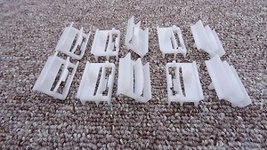MERCEDES BENZ CARS SIDE SILL SKIRT TRIM CLIPS INTERIOR/EXTERIOR FASTENERS 10PCS - Picture 1 of 7