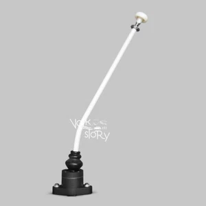 VINTAGE SPEED VW SPLIT BUS 1960 - 67 SILVER IVORY CLASSIC QUICK SHIFTER 23" RHD - Picture 1 of 2