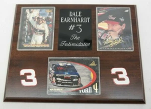 Dale Earnhardt #3 "The Intimidator" Collector Cards Plaque EL - Picture 1 of 10