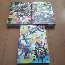 Nintendo Splatoon Ikasu Art Book Splatoon 2 & Splatoon 3 Artbook Zestaw 3 szt. Używany
