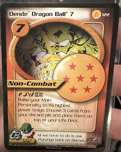 DBZ Dragon Ball Z Dende Dragon Ball 7 122 CCG Limited Cell Saga LP - Picture 1 of 3