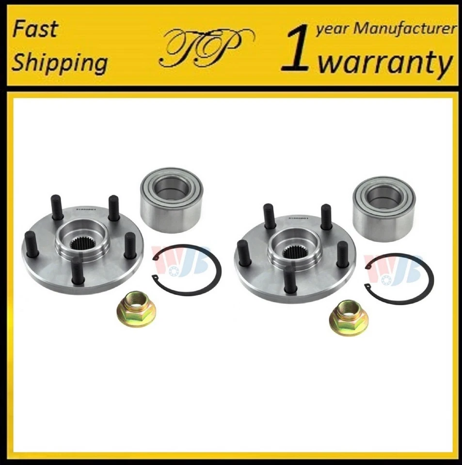 Kit de buje y cojinete de rueda delantera para Toyota Sienna 1998-2003 par Foto 1 de 1