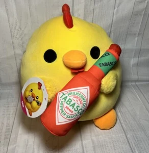 ZURU Snackles 14” Chicken Plush w/ Tabasco Hot Sauce Bottle NWT Collectible Toy - Picture 1 of 4