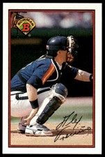 1989 Bowman Baseball Card Alex Trevino BB Houston Astros #326