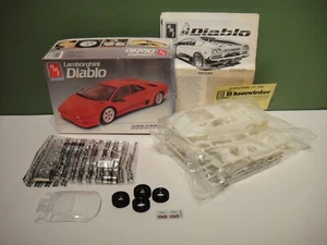 AMT ERTL - 1/25 - 1990 - Lamborghini Diablo - #6933 - Open / Complete - Picture 1 of 16
