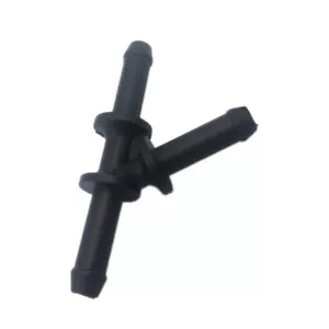 1pc 8mm-8mm-8mm Y 3-Way Car Heater Hose Fitting Barb Connector Adapter - Picture 1 of 4
