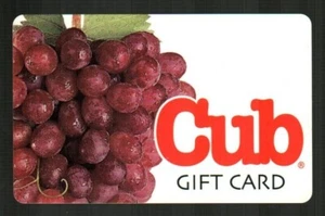CUB FOODS Red Grapes ( 2004 ) Gift Card ( $0 ) - Picture 1 of 1