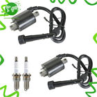 For Yamaha Motorcycle VIRAGO 535 XV535 1987-2000 Pair Ignition Coil & Spark Plug