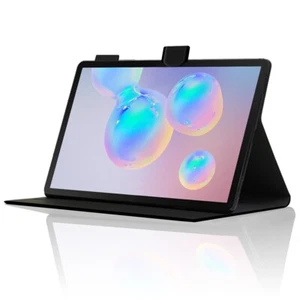 Premium Real PU Leather Flip Case Cover for Samsung Galaxy Tab S6 10.5" SM-T860N - Picture 1 of 1