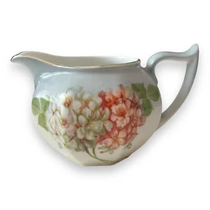 Vintage ZS&Co Bavaria Bayrischer Milchkännchen Krug mit Hortensie Landhaus Shabby Chic - Bild 1 von 7