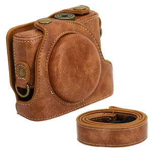 Kameratasche Etui für Sony Cyber-shot DSC-RX100 I II III Tasche braun CC1318c - Bild 1 von 3