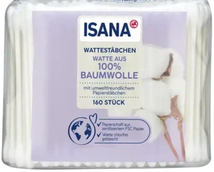 1600 x Wattestäbchen 100 % Baumwolle 10 Beutel je 160 Stück Ohrenreiniger - Bild 1 von 1